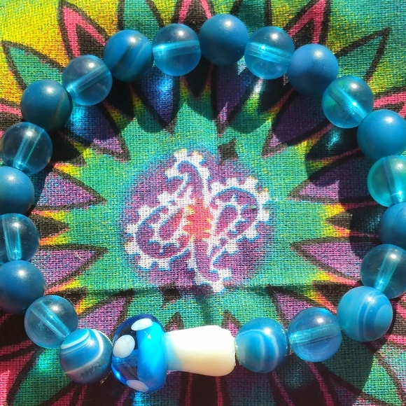 Blue Trio Bracelets Set - Picture 6 of 11